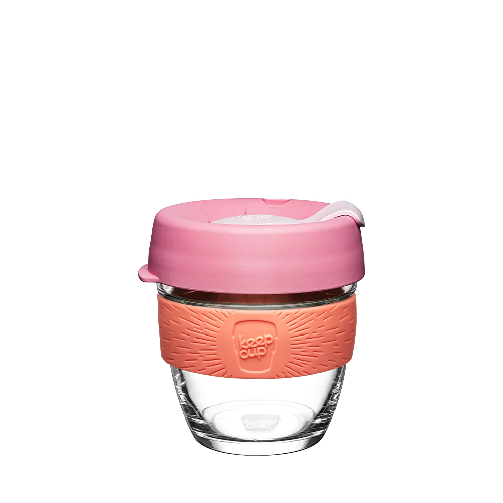 Brew Glass Cup - 8oz | Tangerine
