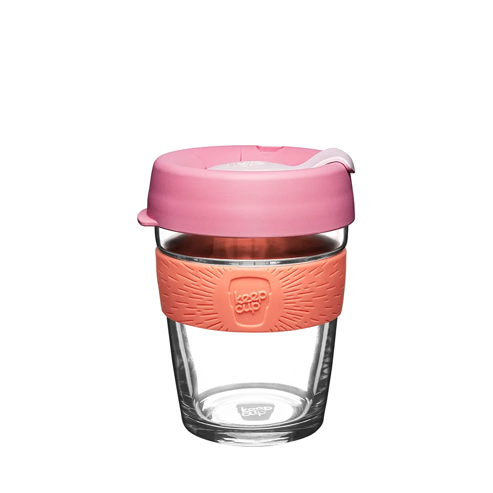 Brew Glass Cup - 12oz | Tangerine