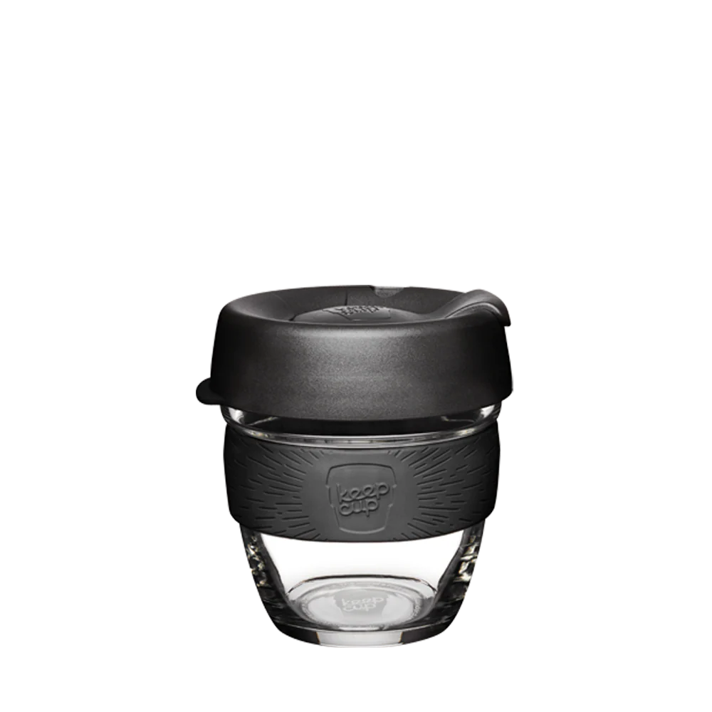 Brew Glass Cup - 8oz | Black