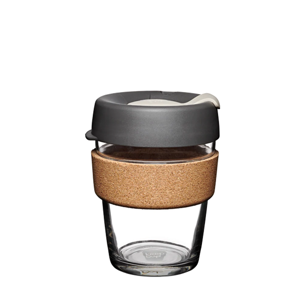 Brew Cork Glass Cup - 12oz | Press