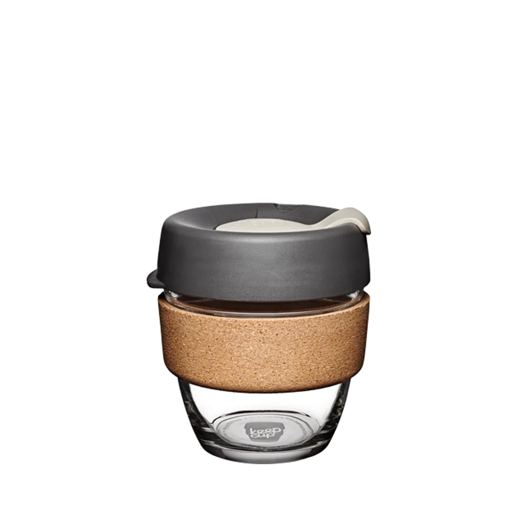 Brew Cork Glass Cup - 8oz | Press