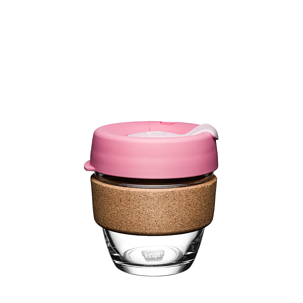 Brew Cork Glass Cup - 8oz | Saskatoon