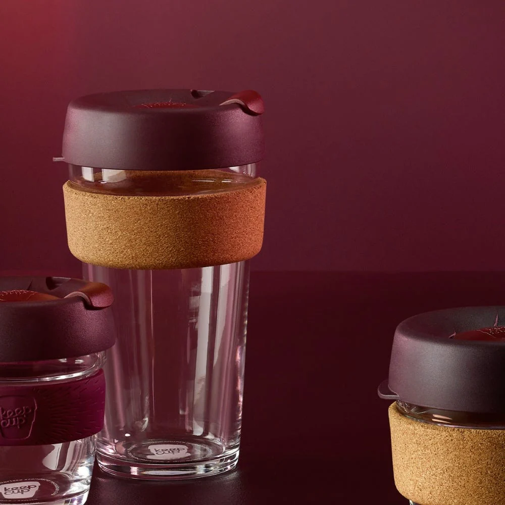Brew Cork Glass Cup - 16oz | Alder - Image 2