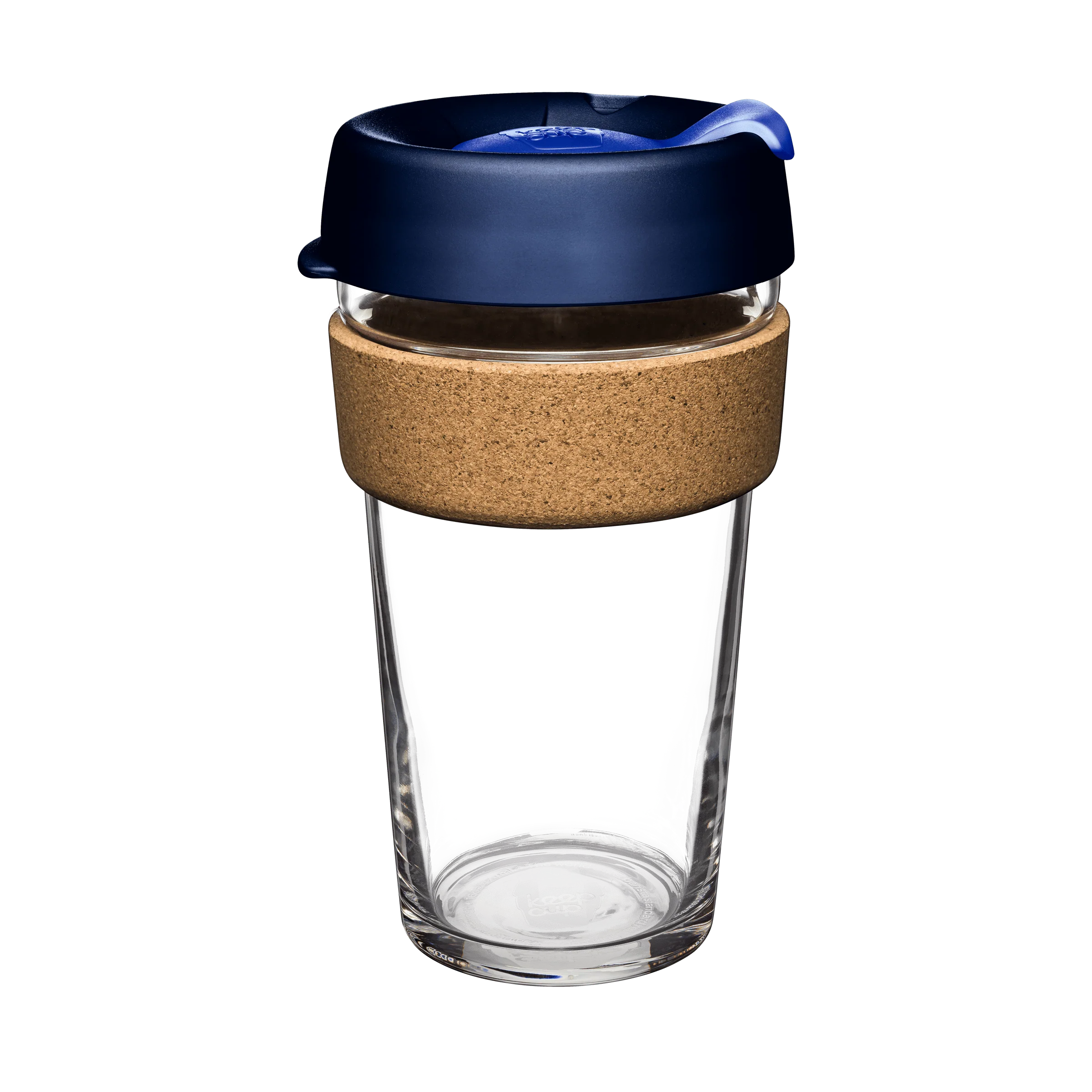 Brew Cork Glass Cup - 16oz | Ink