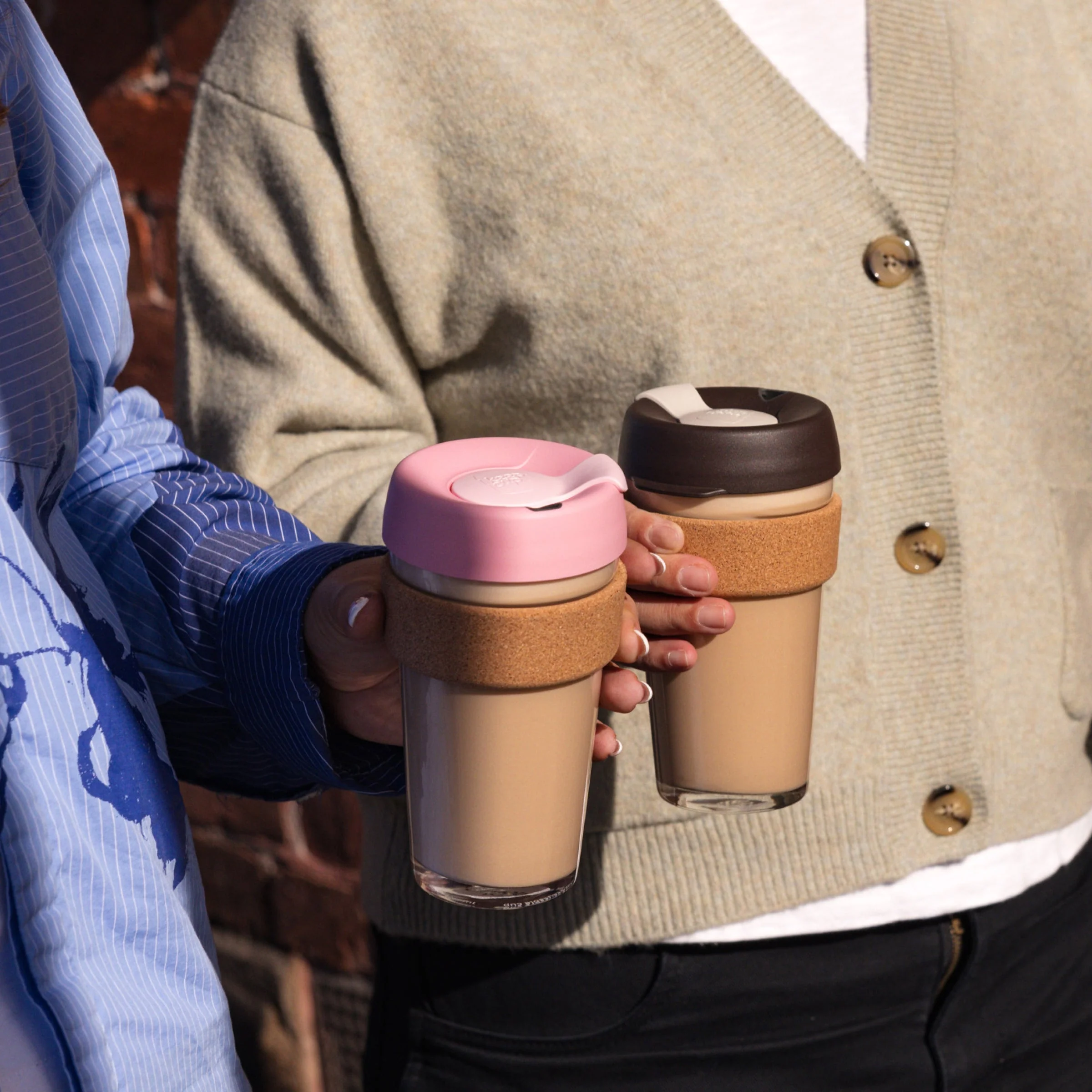 Brew Cork Glass Cup - 16oz | Saskatoon - Image 2