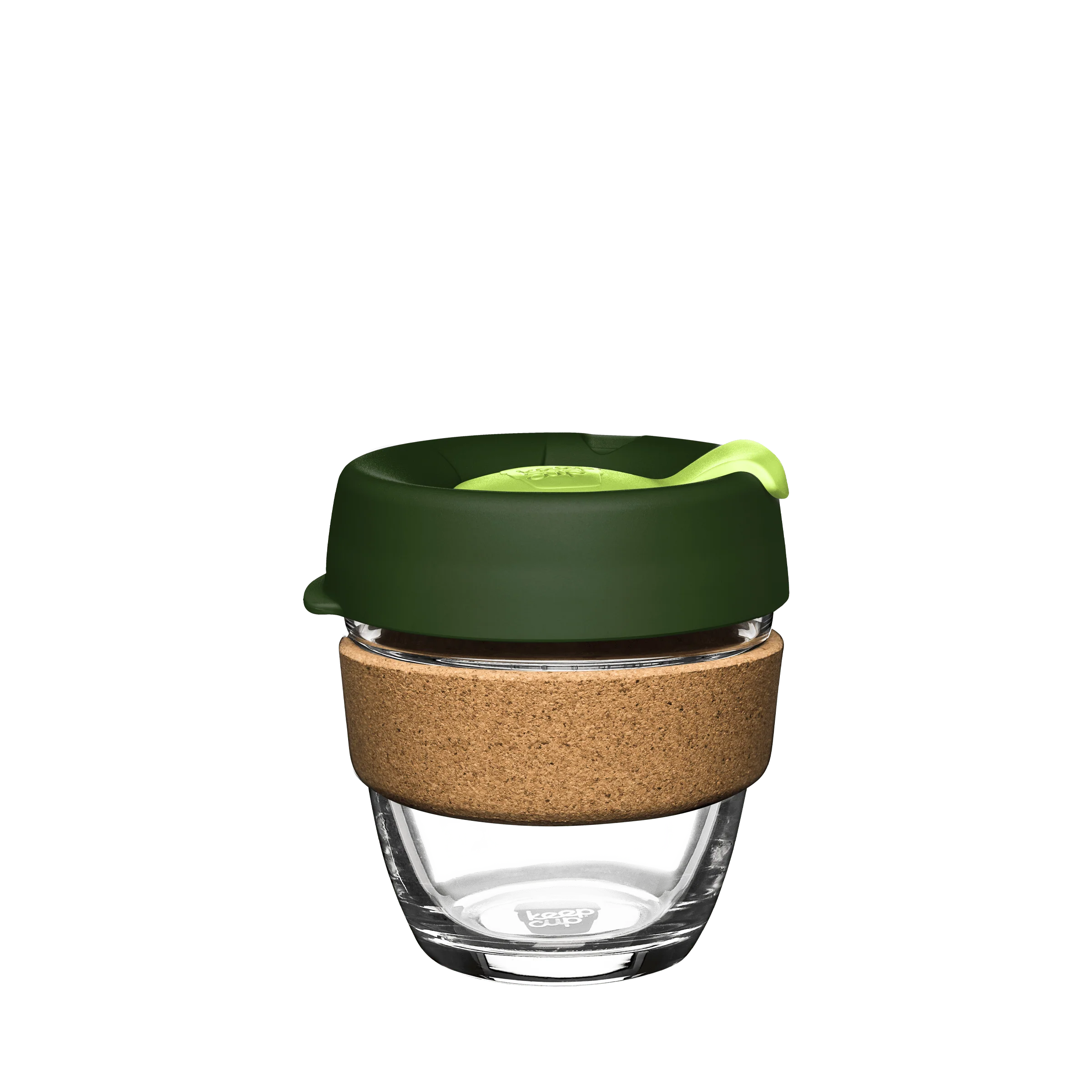 Brew Cork Glass Cup - 8oz | Geisha