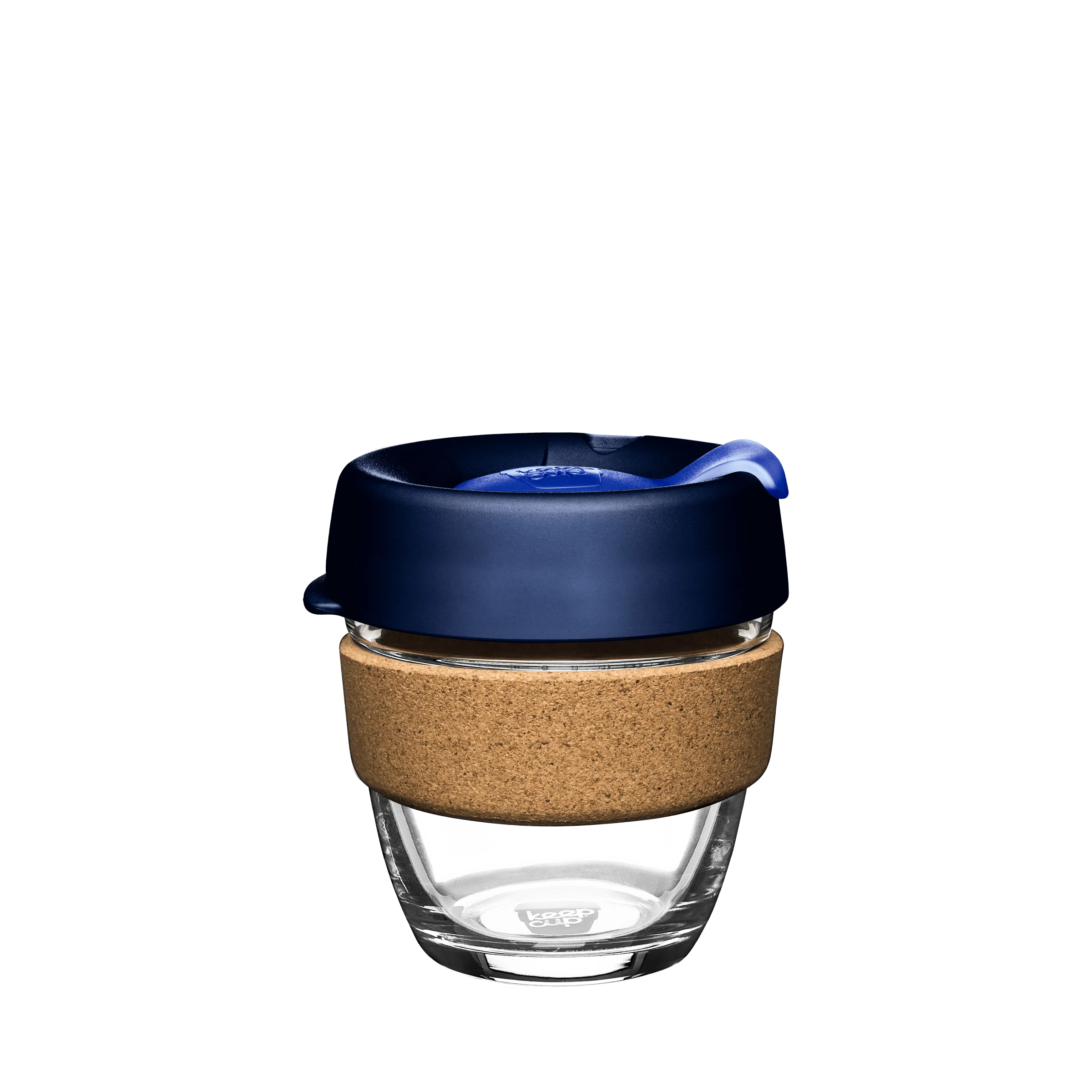 Brew Cork Glass Cup - 8oz | Ink