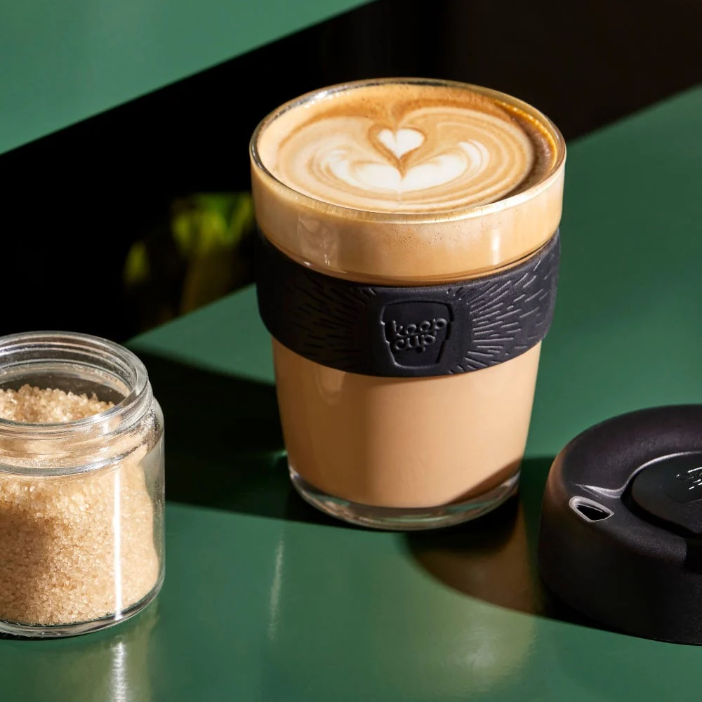 Brew Glass Cup - 12oz | Black - Image 2
