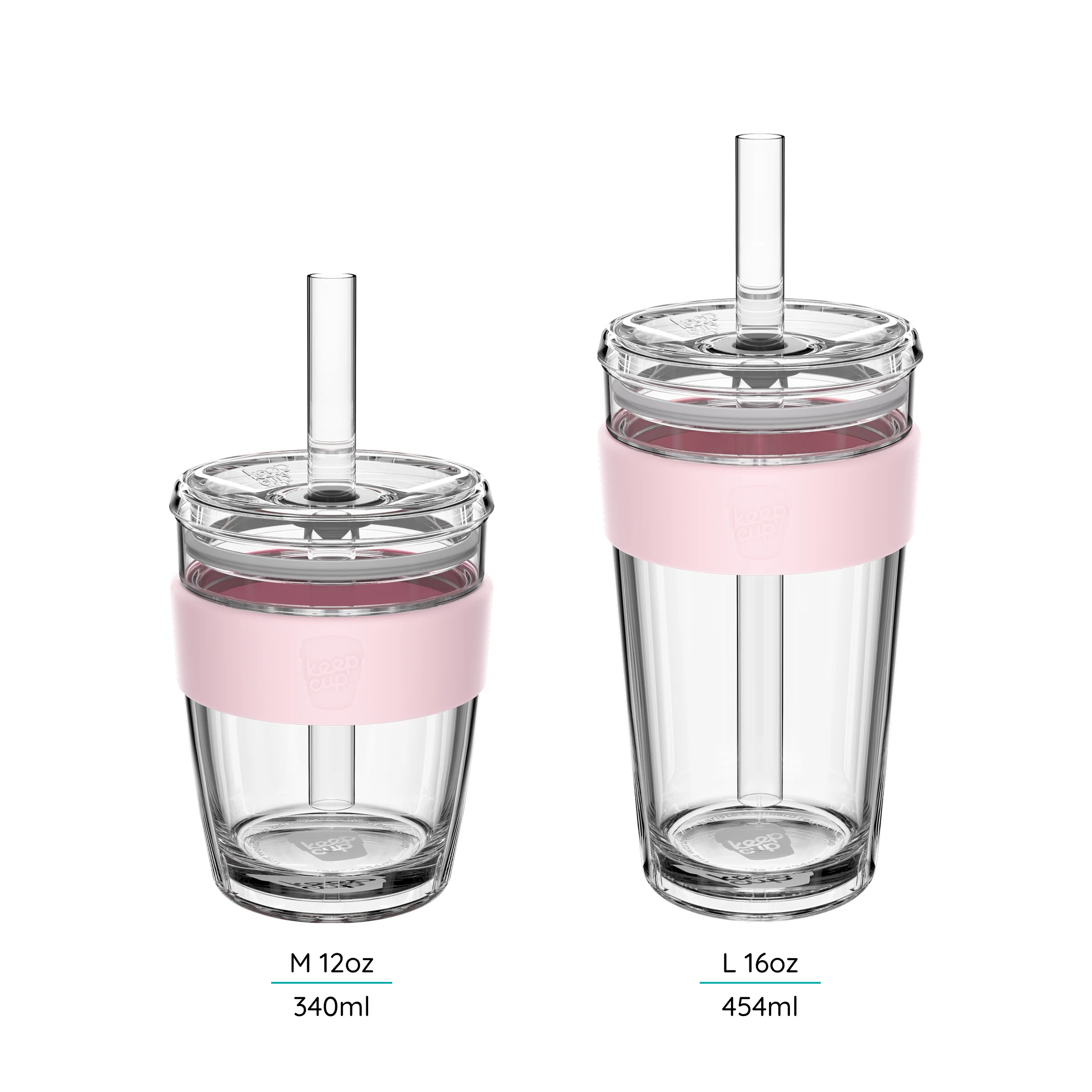 Cold Cup Longplay Boba - 12oz | Bubblegum - Image 4