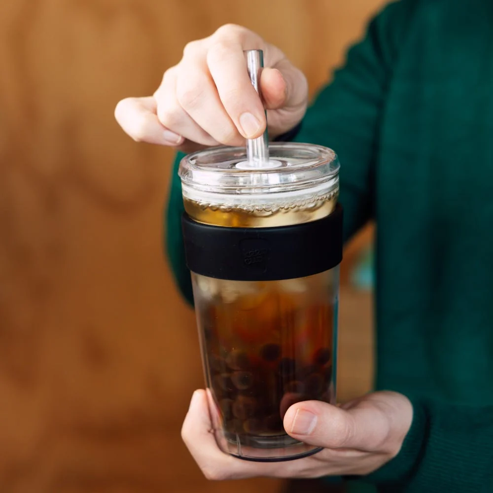 Cold Cup Longplay Boba - 16oz | Black - Image 2