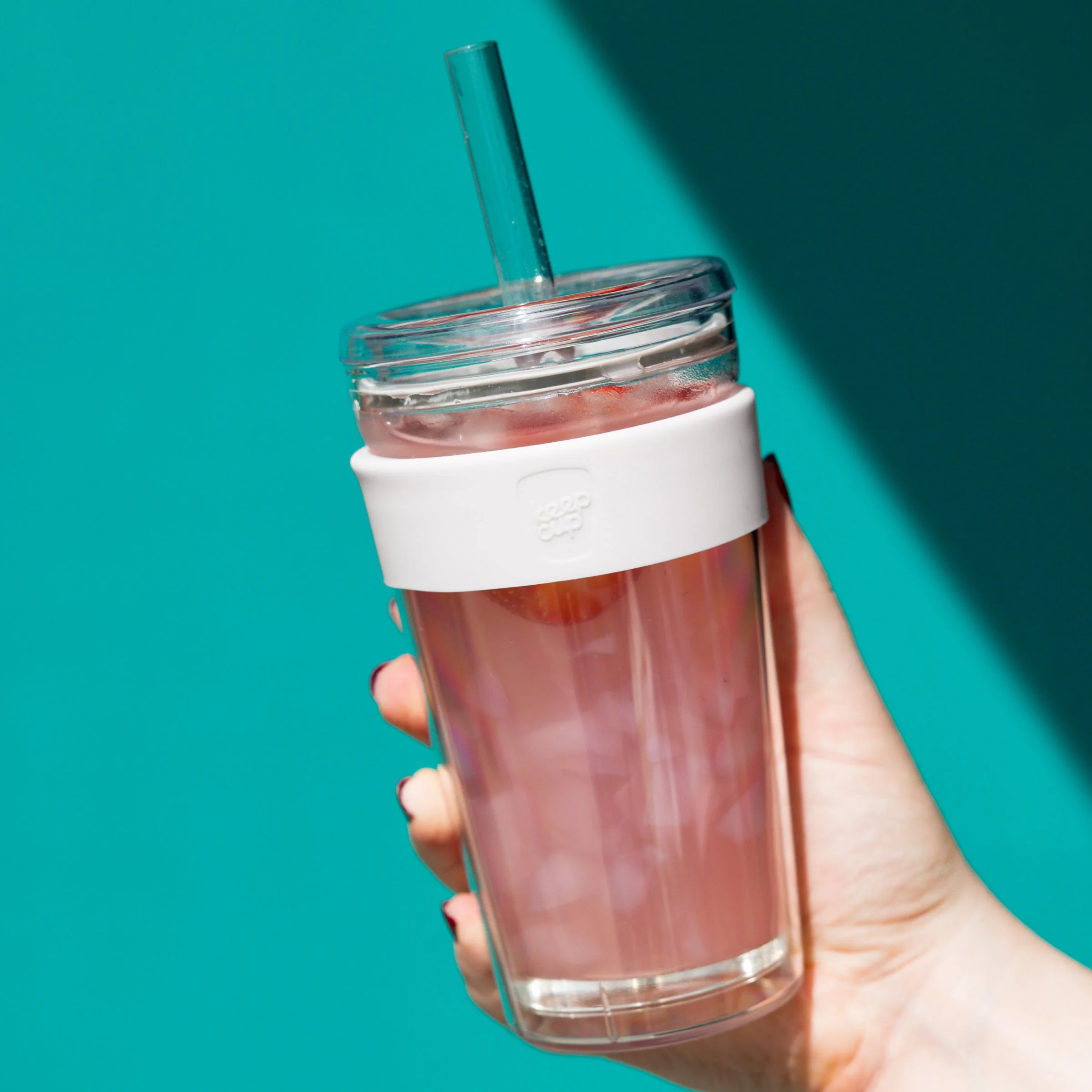 Cold Cup Longplay Boba - 16oz | Chalk - Image 2