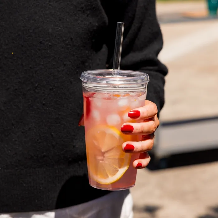 Cold Cup Original with Coffee Straw - 16oz - Image 9