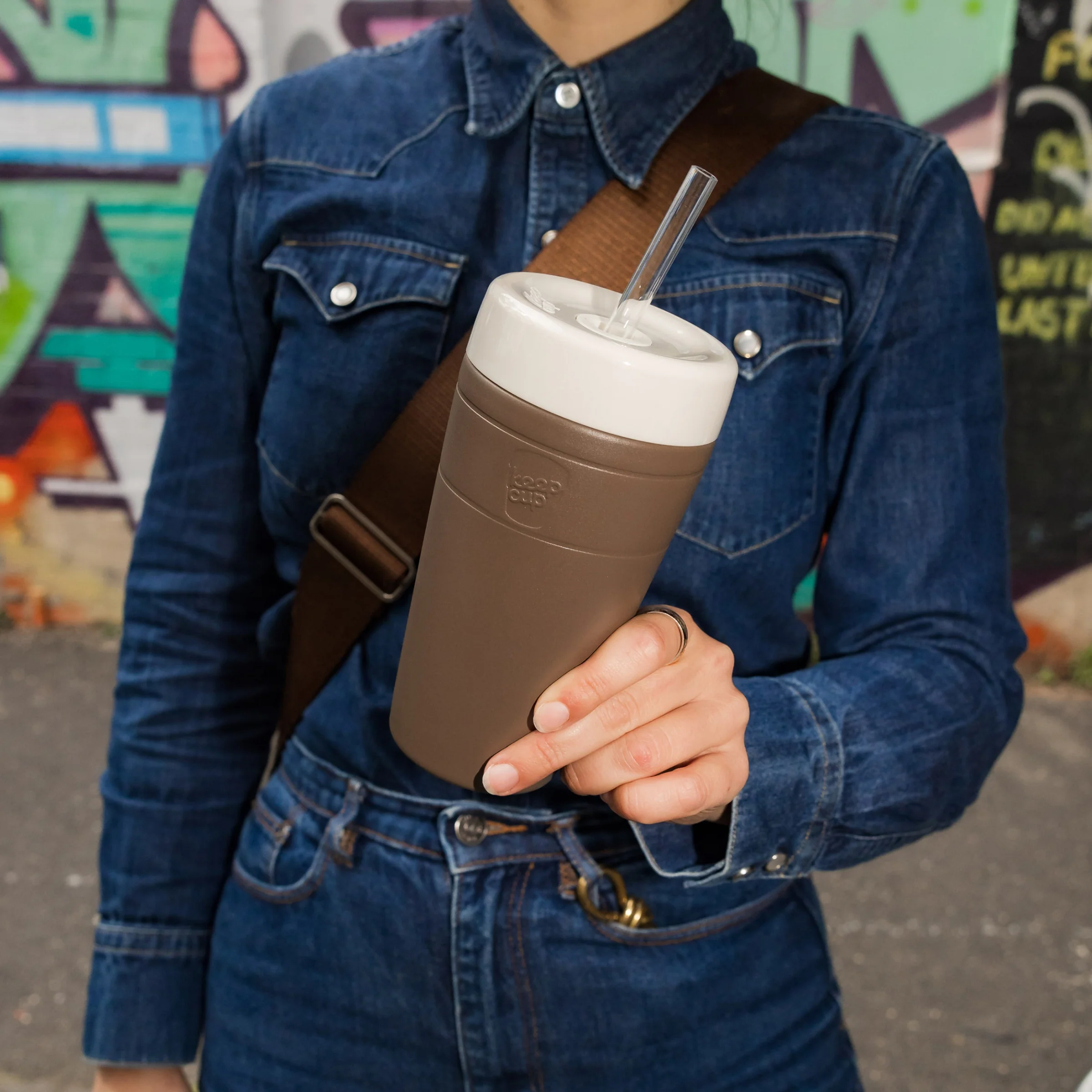 Commuter Cold Cup - 16oz | Chocolate - Image 5