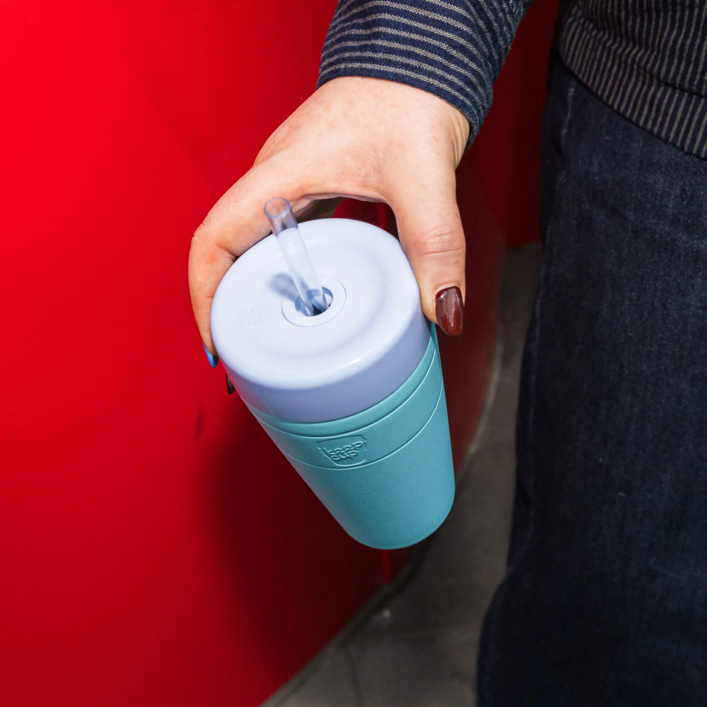 Commuter Cold Cup - 16oz | Cloud - Image 5