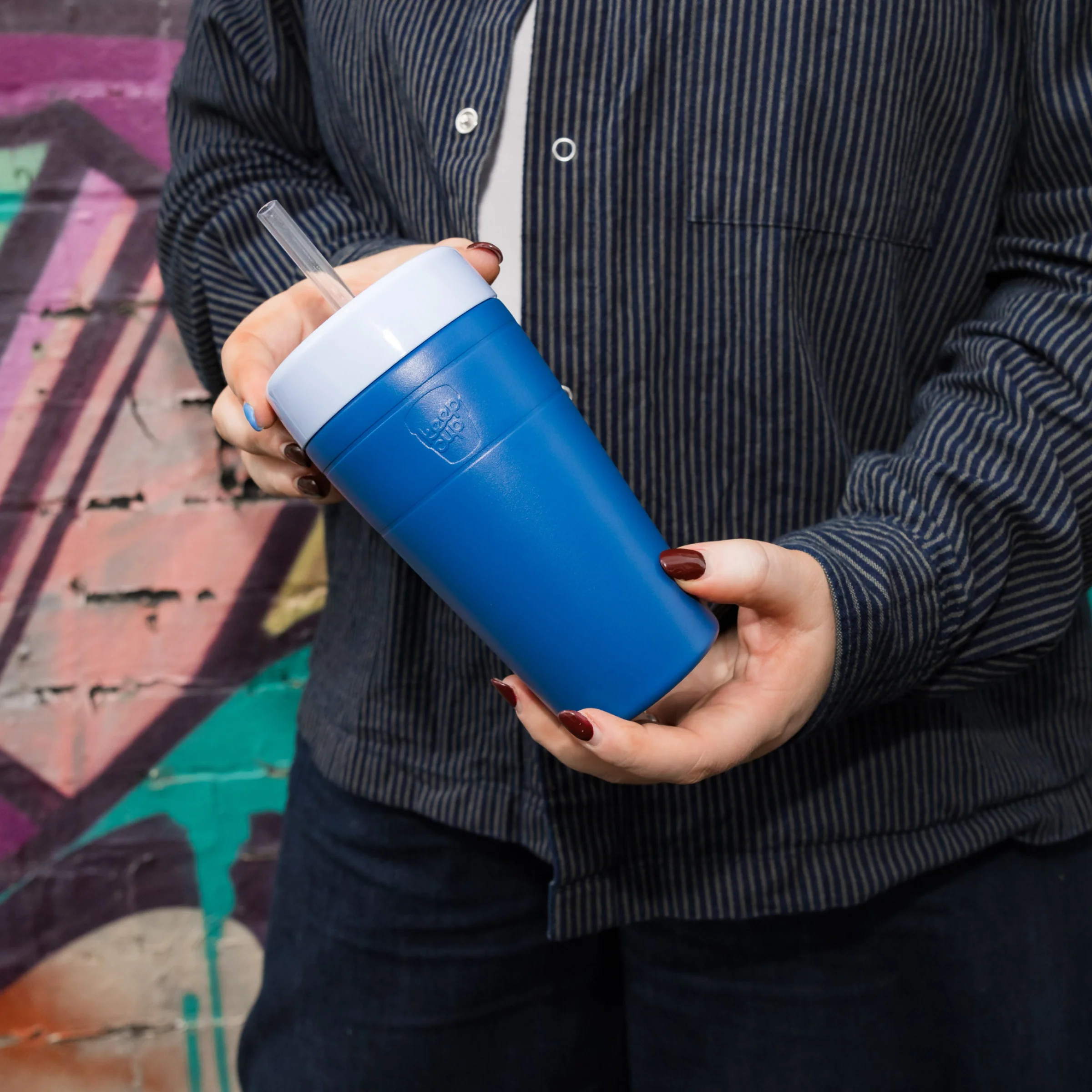 Commuter Cold Cup - 16oz | Cobalt - Image 2