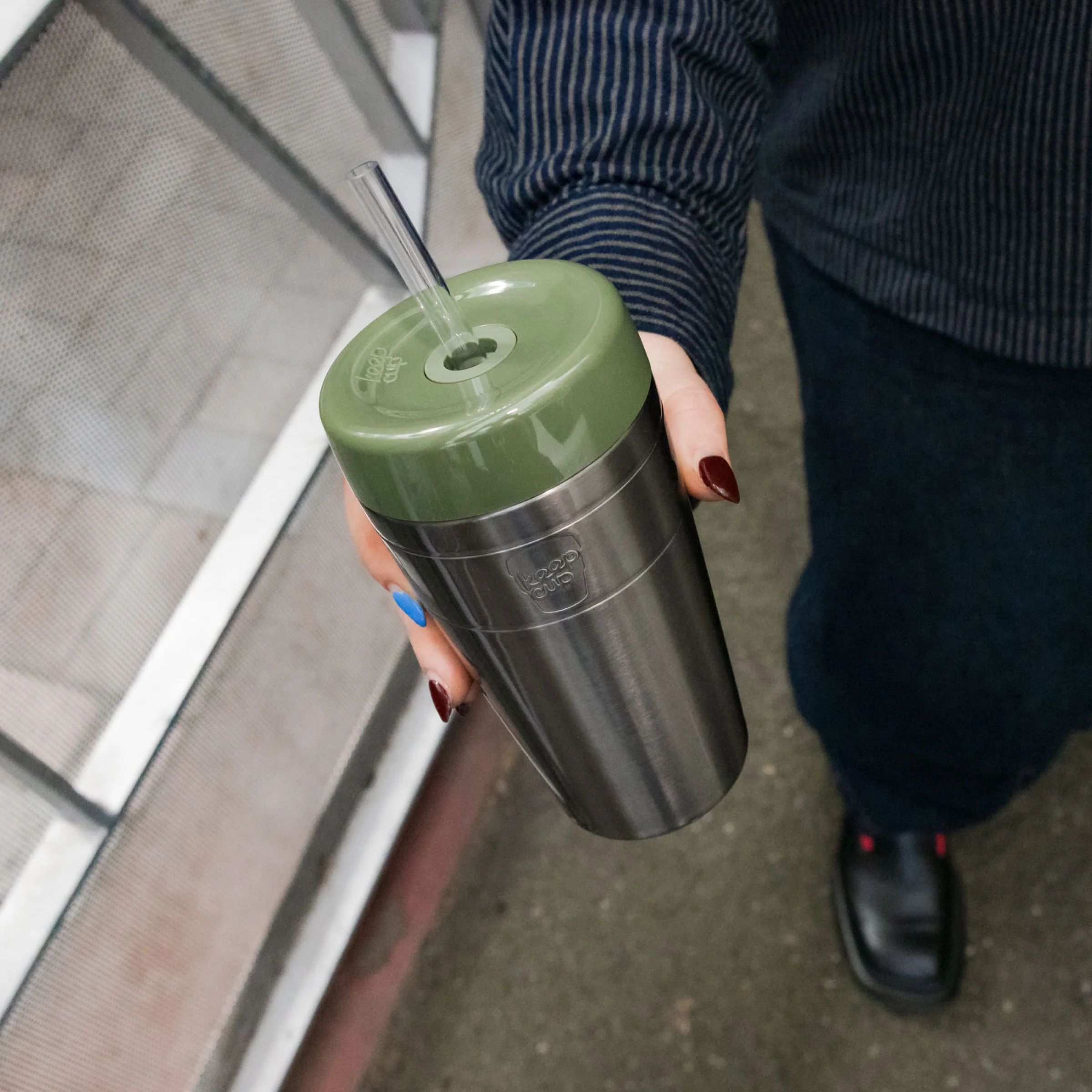 Commuter Cold Cup - 16oz | Pine - Image 4