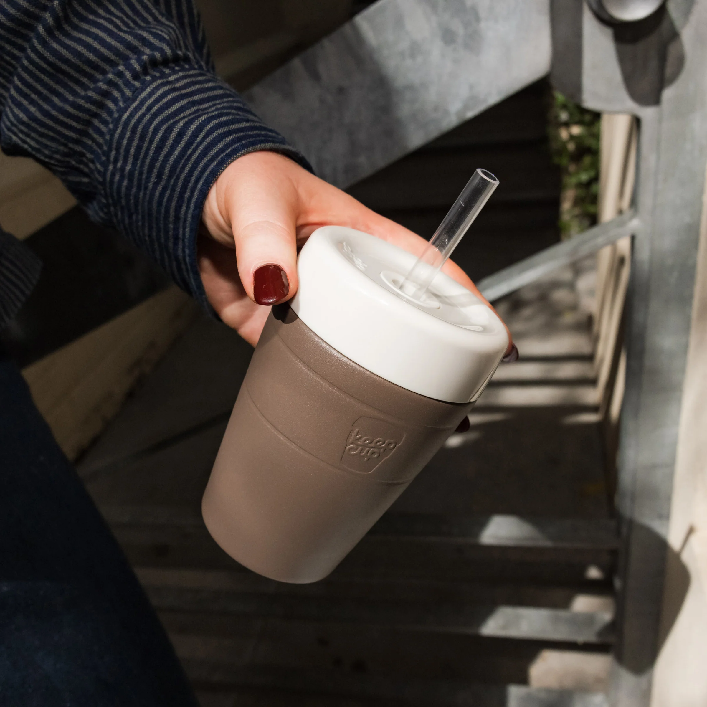 Commuter Cold Cup - 12oz | Chocolate - Image 5