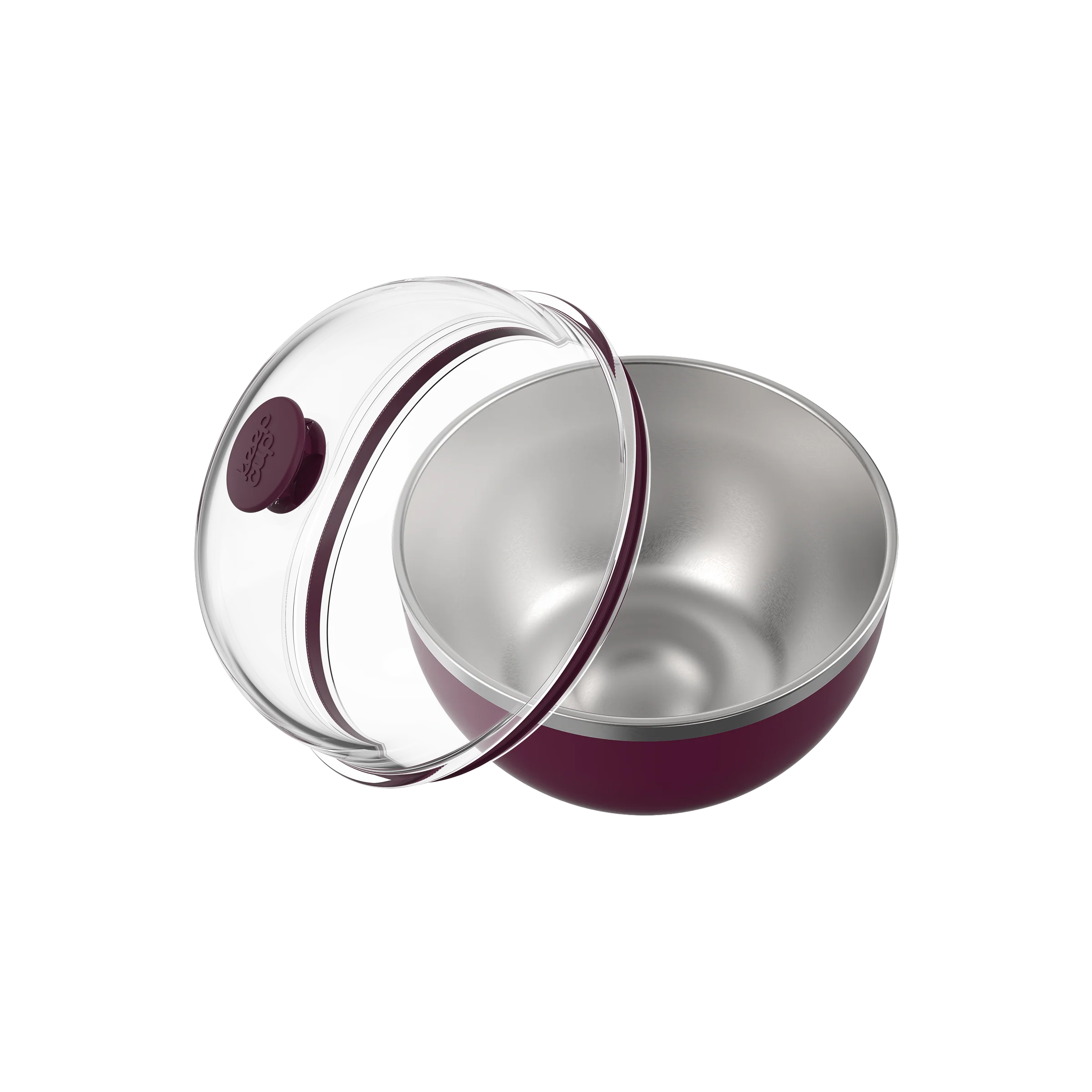 Go Bowl Luxe - Dome Lid | Mulberry - Image 2