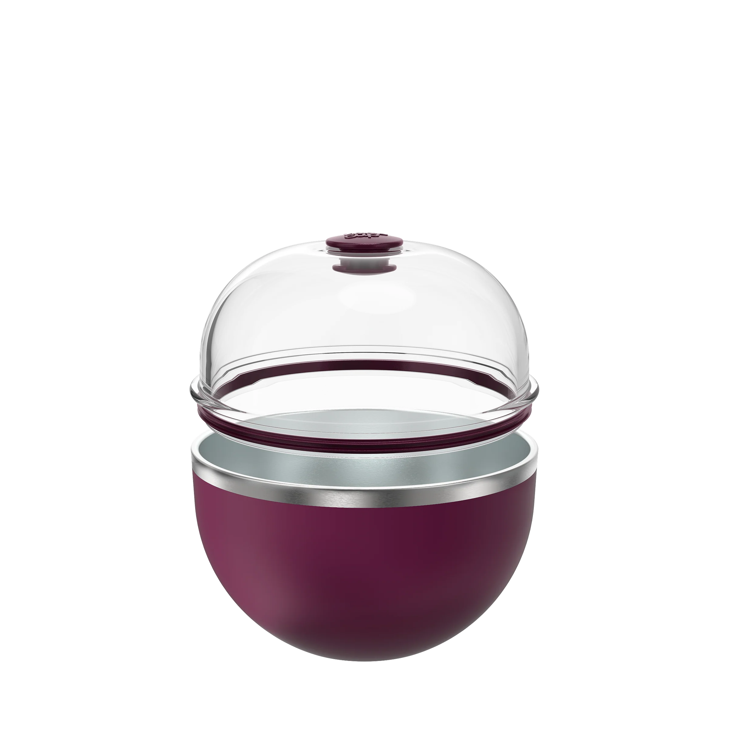 Go Bowl Luxe - Dome Lid | Mulberry - Image 3