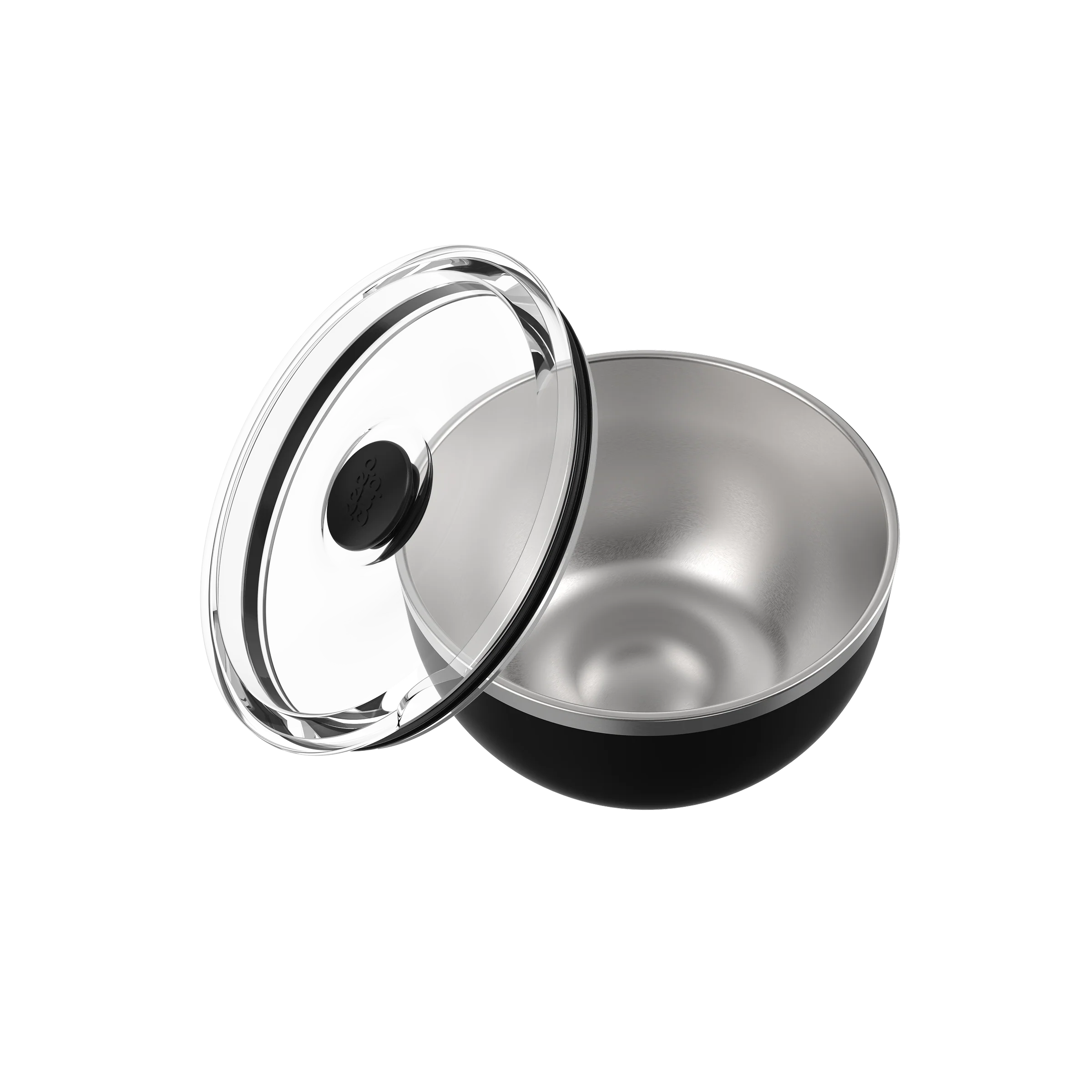 Go Bowl Luxe - Flat Lid | Black - Image 2