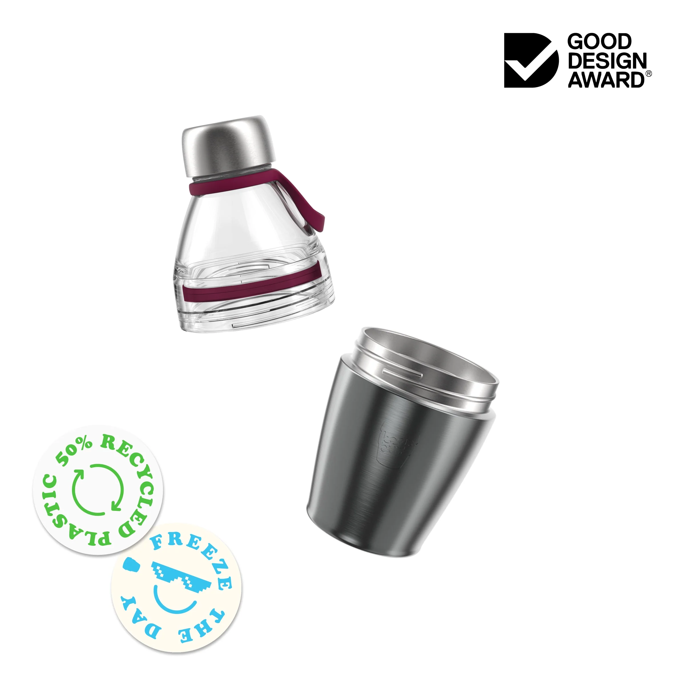 Helix Bottle - 420ml | Black - Image 2