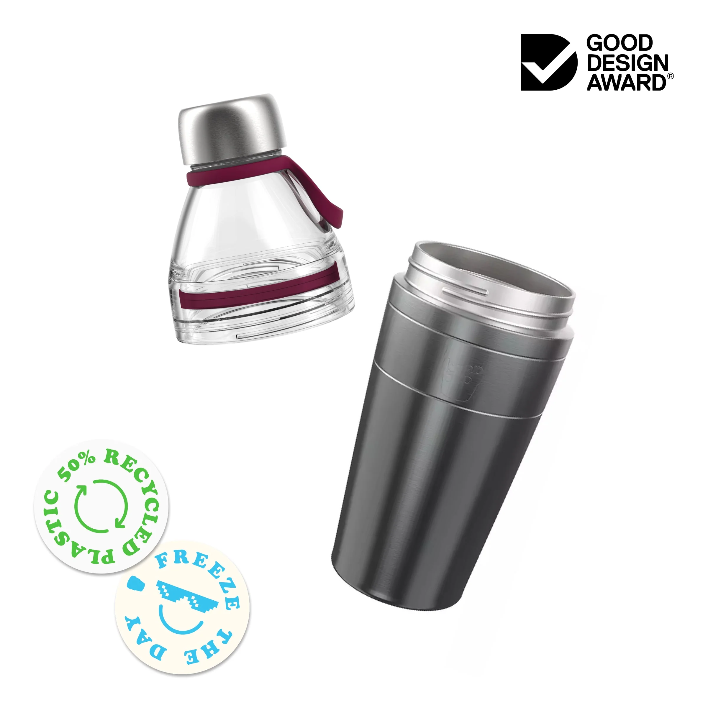 Helix Bottle - 660ml | Cloud - Image 2