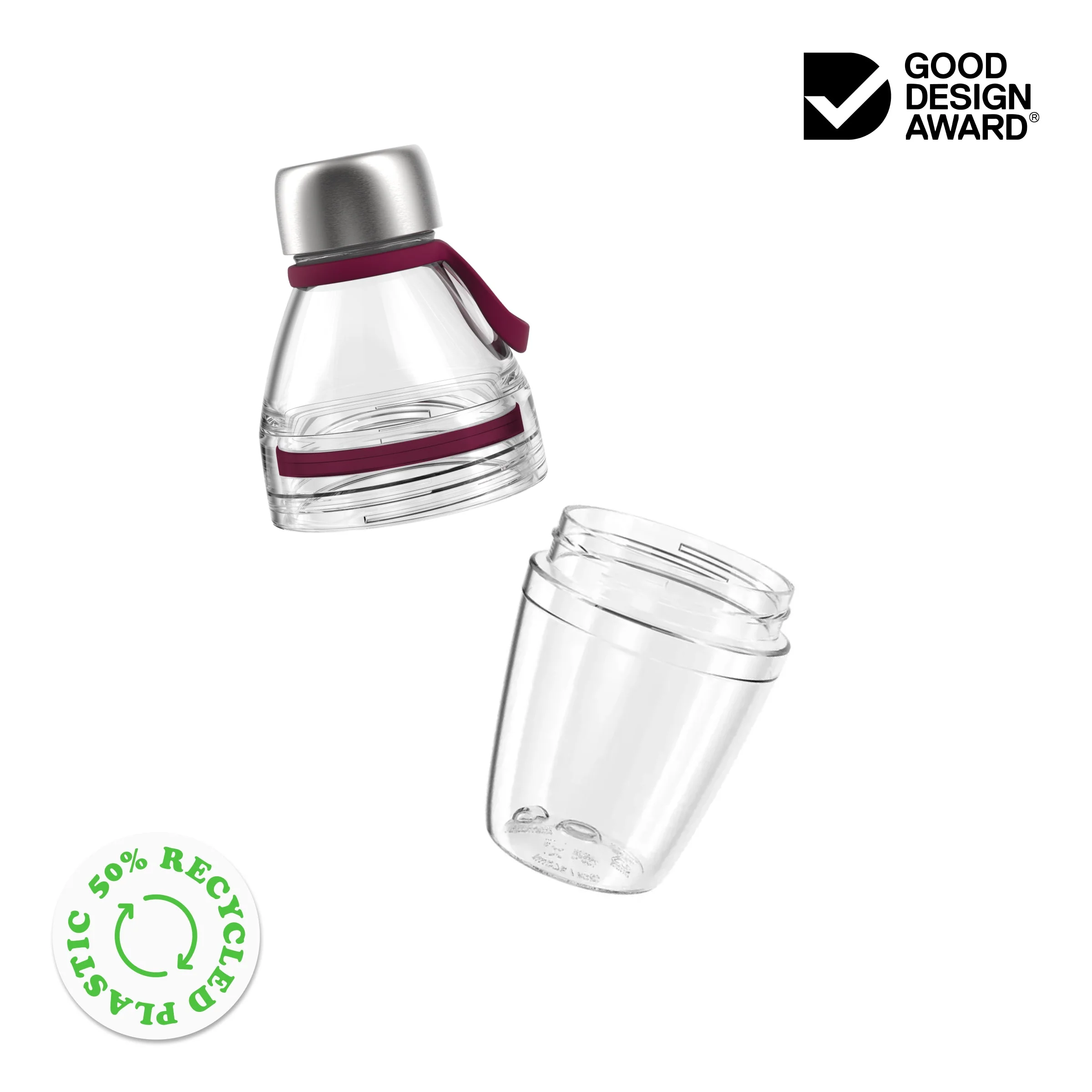 Helix Light Water Bottle - 530ml | Cloud - Image 4