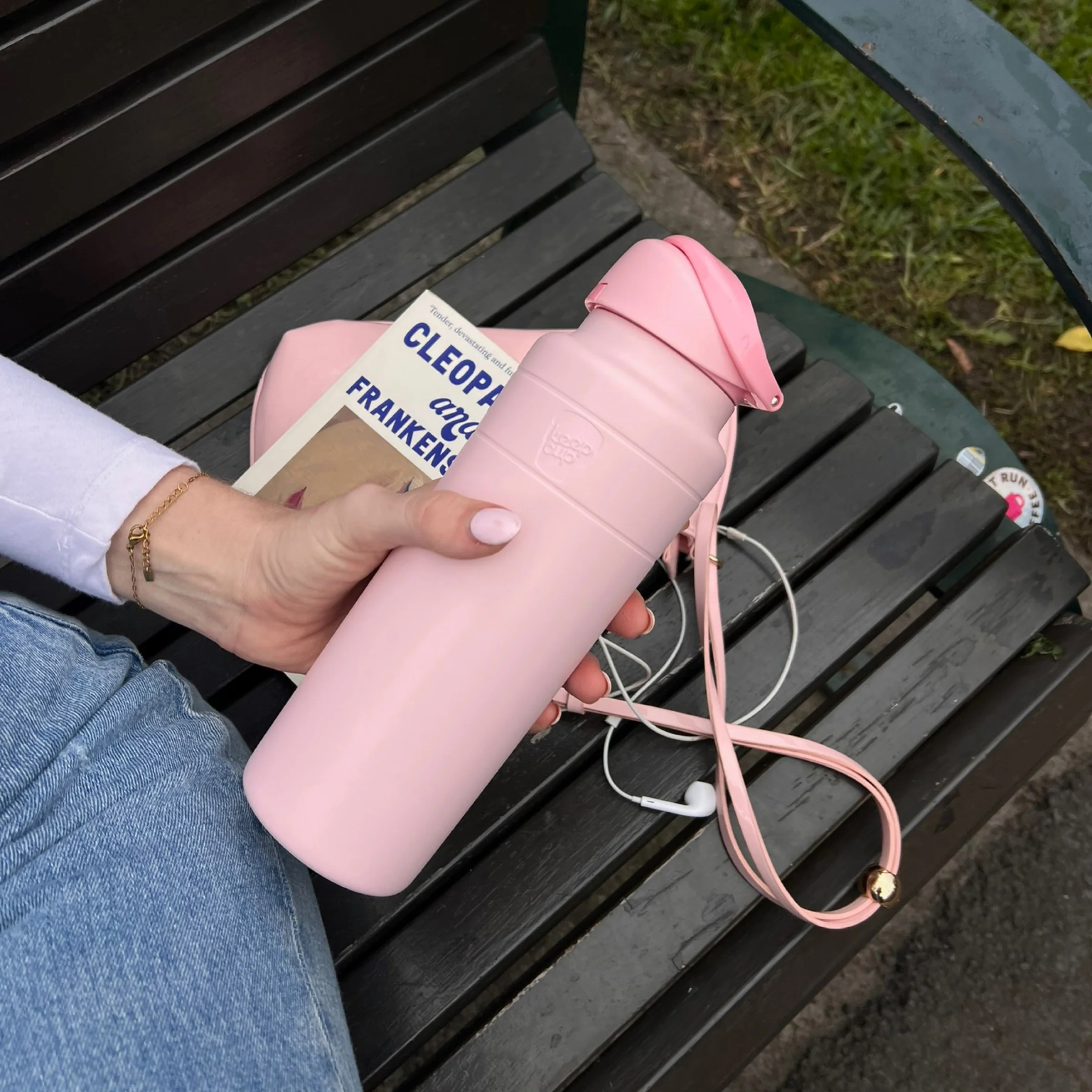 Ora Insulated Water Bottle - 700ml | Pashmak Pink - Image 9