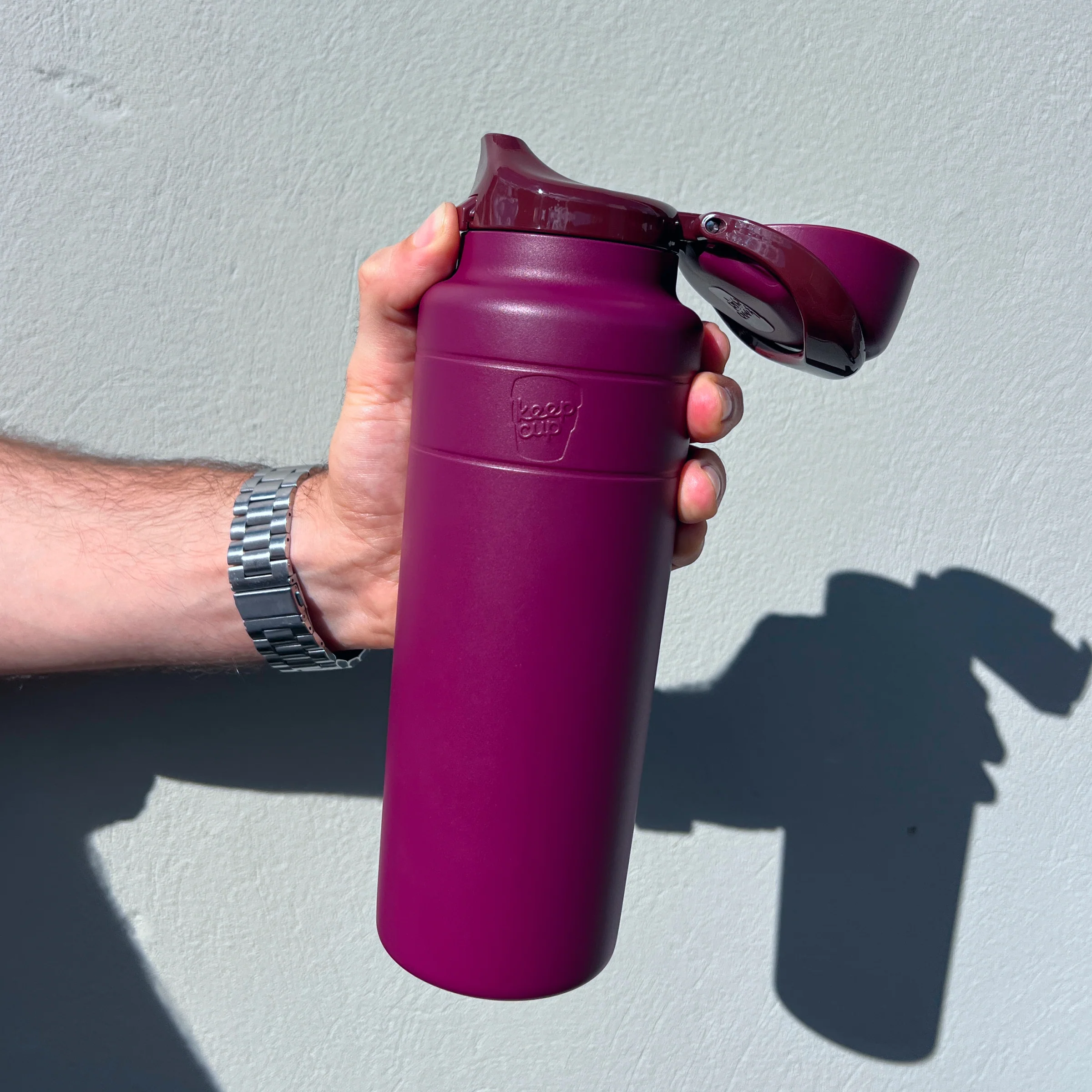 Ora Insulated Water Bottle - 700ml | Mulberry - Image 9