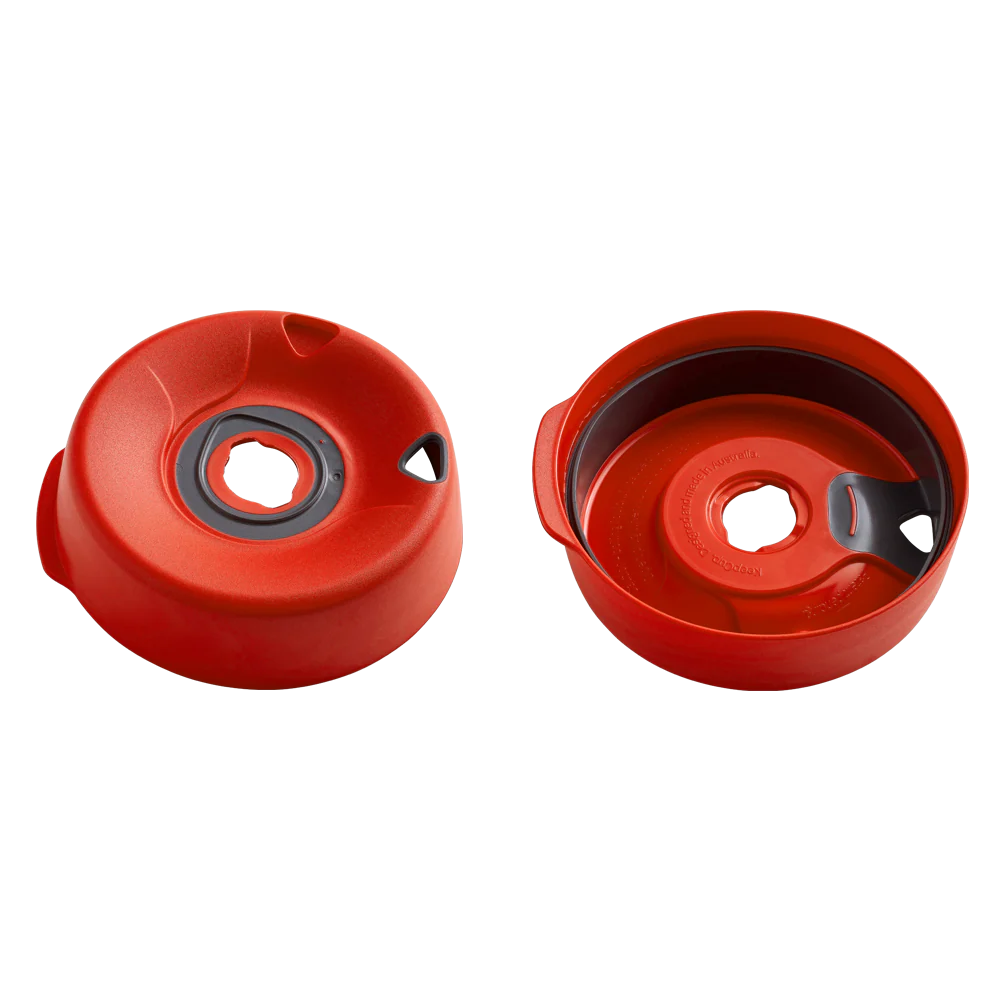 Splashproof Lid Base - S/M/L | Vibrant Red