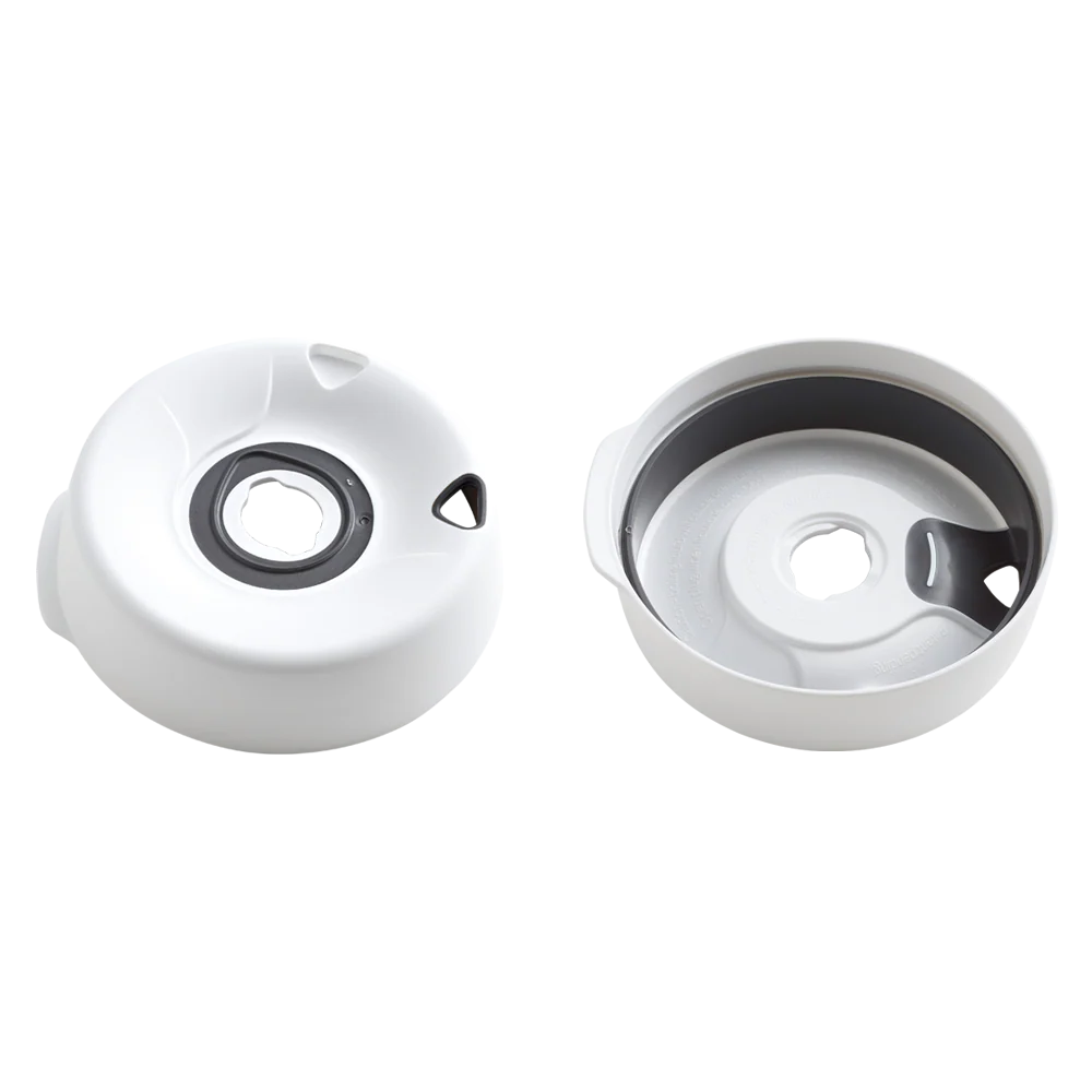 Splashproof Lid Base - S/M/L | White