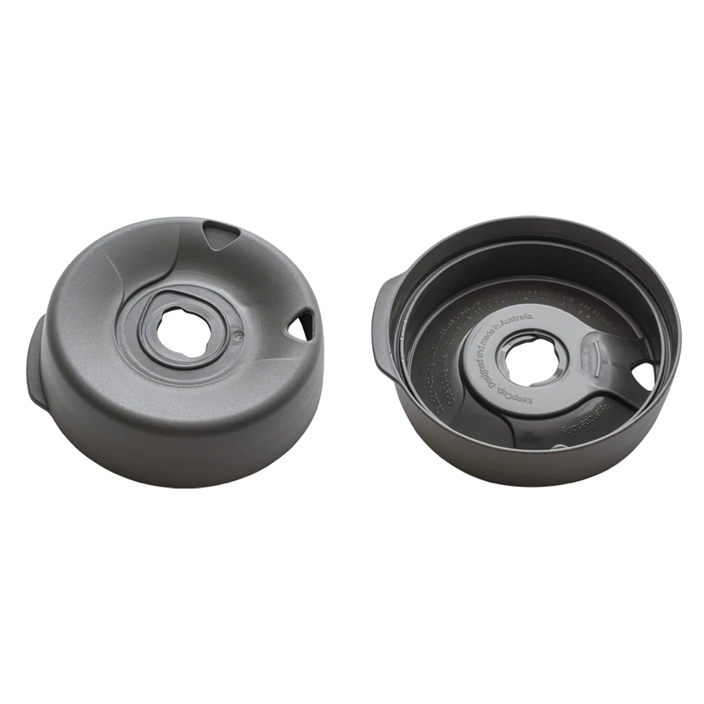 Splashproof Lid Base - S/M/L | Soft Charcoal